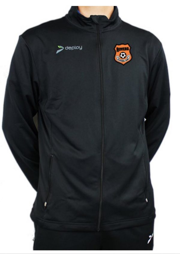 RoversFC Black Tech Knit Training Jacket