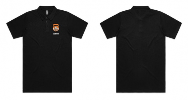 RoversFC Black Polo Shirt